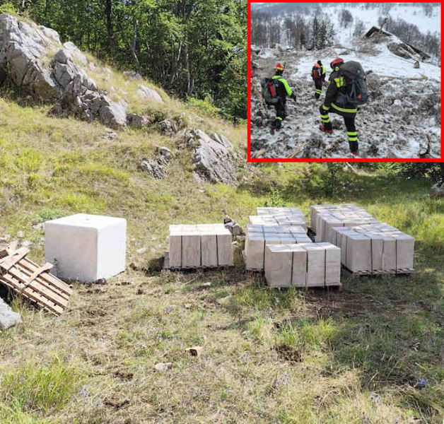 Prendono il via i lavori per il "Giardino della memoria": sorgerà sul luogo della strage di Rigopiano - Foto