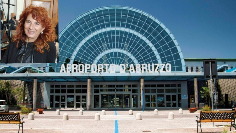 Aeroporto d'Abruzzo. D'Alfonso propone Carla Mannetti presidente della Saga - Foto