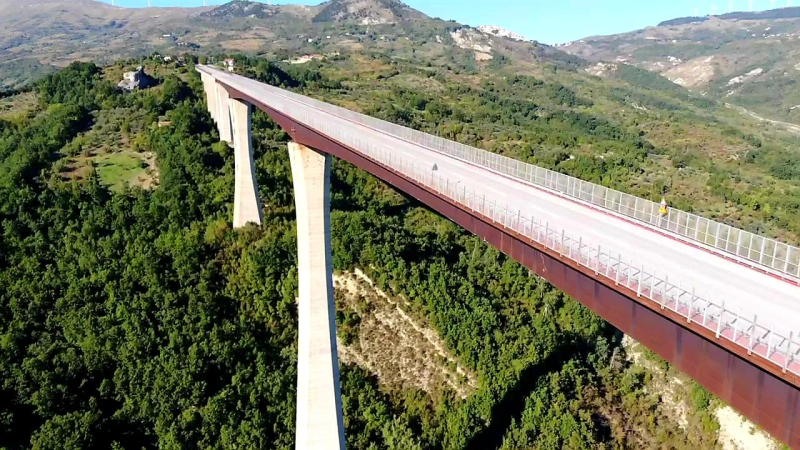 Viadotto Sente tra Abruzzo e Molise. Il 16 settembre inizieranno i lavori di manutenzione straordinaria - Foto