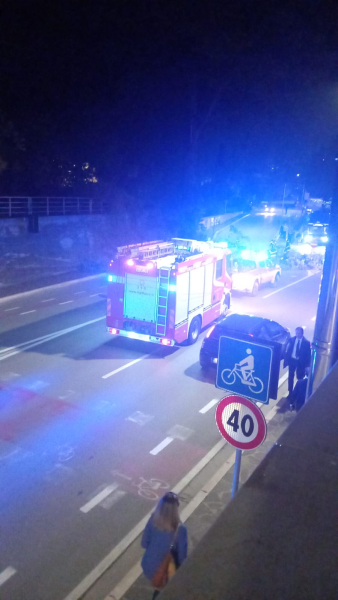 Teramo. Cade un albero in via Po: traffico bloccato - Foto