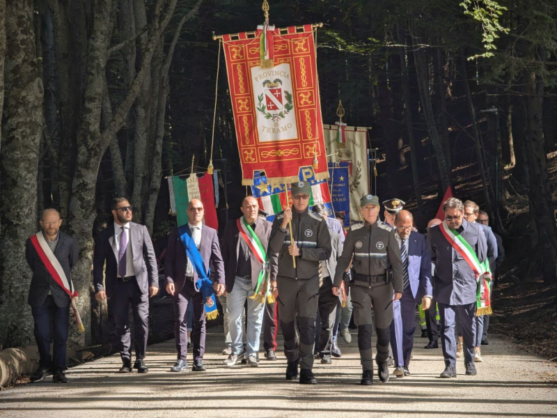 Il Comune di Teramo partecipa alle celebrazioni dell'81esimo anniversario della battaglia di Bosco Martese - Foto