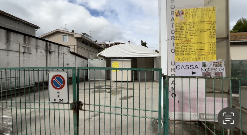 Castelnuovo Vomano. Ettorre: «Area vicino ex scuola si apre solo per sagra dei peperoni, perché?» - Foto