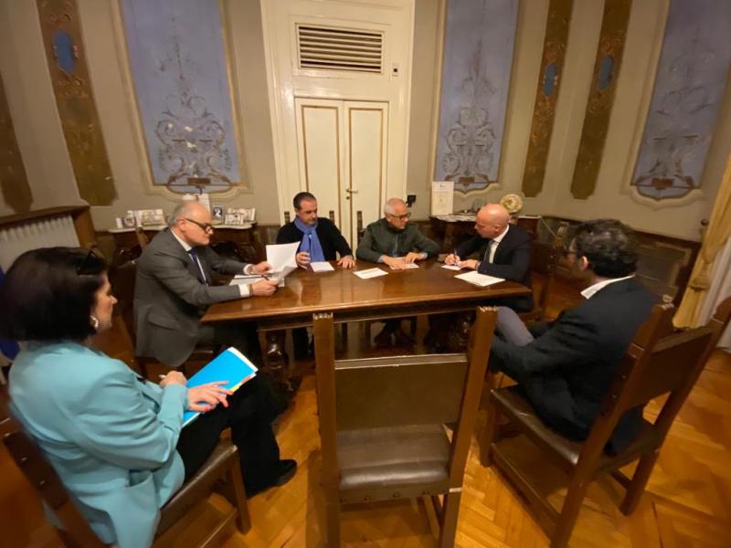 Gran Sasso Teramano: il presidente D'Angelo incontra il liquidatore Di Natale - Foto