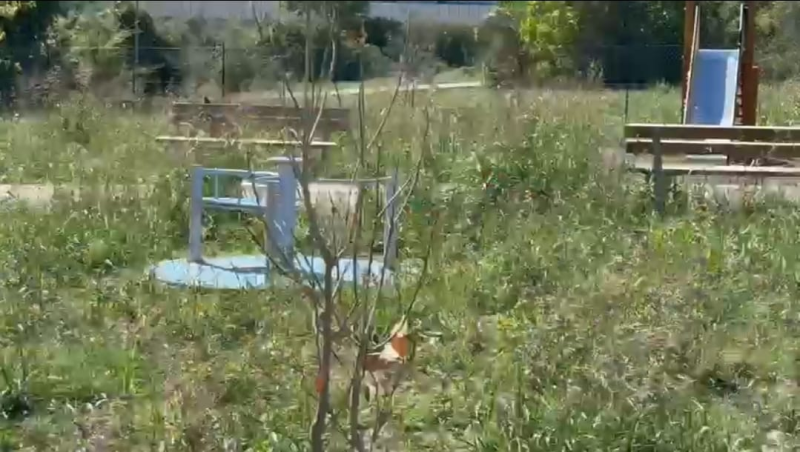 Teramo. In ritardo di oltre 1 anno il parco giochi a contrada San Benedetto - Foto