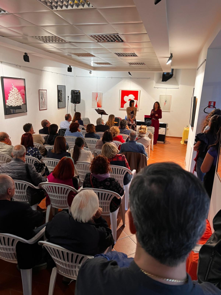 Teramo. Successo per l'inaugurazione della mostra pittorica "FERITE" - Foto