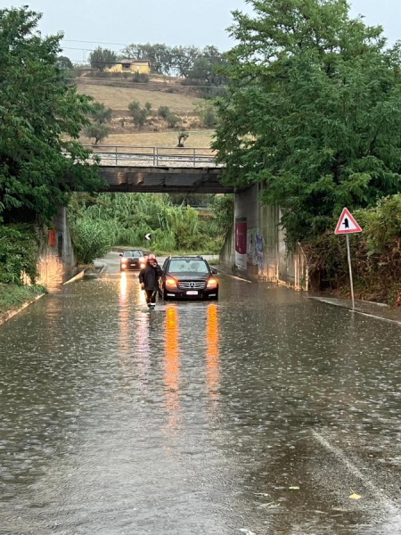 Roseto. Liberi Progressisti: “Lavori a S. Giovanni che non hanno risolto gli allagamenti” - Foto