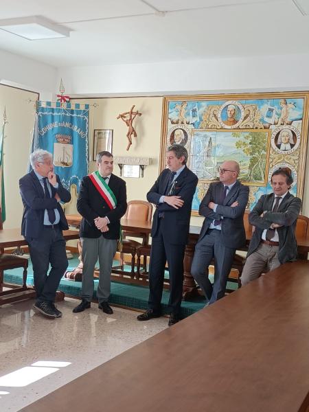 Ancarano. Il Presidente Marsilio in visita al comune - Foto