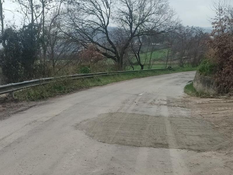 Teramo. SP 19/F di Sardinara, riaperta la strada in entrambi i sensi di marcia - Foto