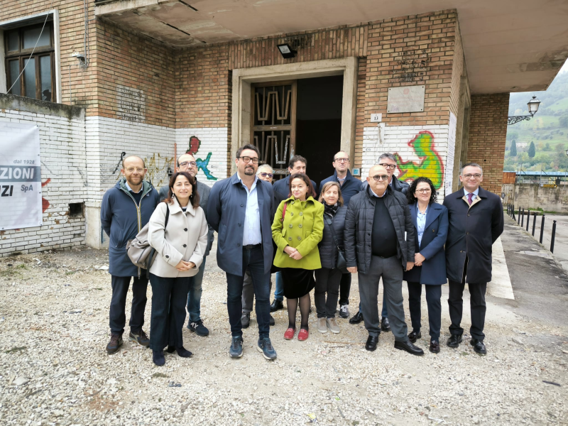 Consegnato il cantiere della scuola San Giuseppe, è il primo di Teramo città - Foto