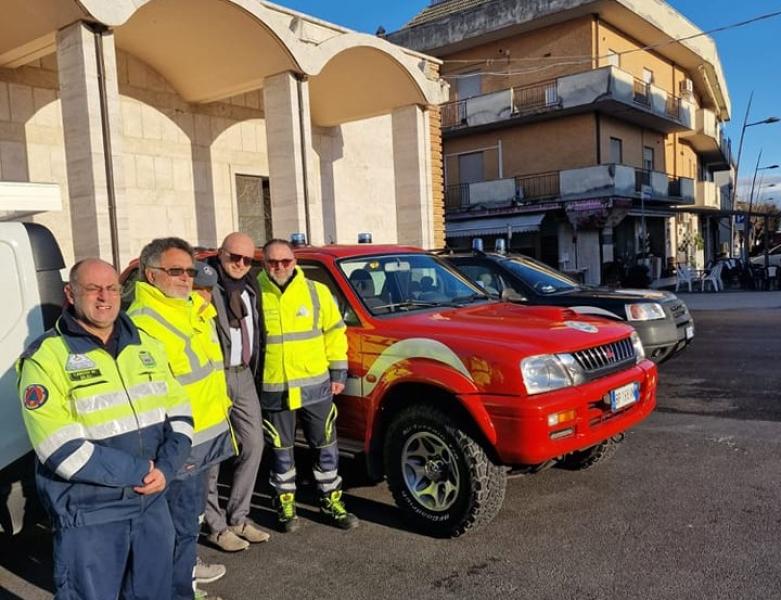 Acquistato il nuovo mezzo per la Protezione Civile di Sant'Egidio grazie al contributo del consigliere Emiliano Di Matteo - Foto