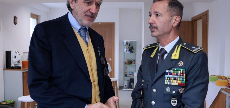 Nuova base aerea Gdf per Abruzzo e Molise, Marsilio: «Potenziamo la sicurezza» - Foto