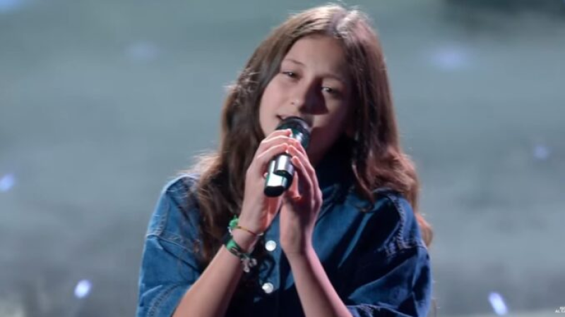 Aurora, la giovane 11enne di Montesilvano che ha conquistato i giudici di "The Voice Kids" - Foto