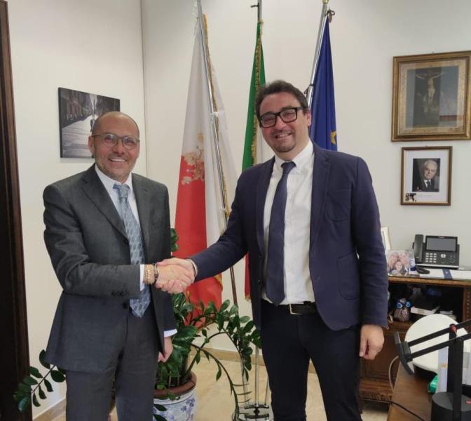 Primo incontro istituzionale tra il Sindaco Gianguido D’Alberto e il nuovo Prefetto Fabrizio Stelo - Foto