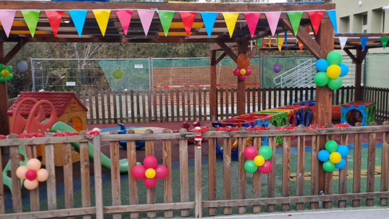 Castellalto. Riaperta l’area giochi della scuola primaria nella frazione di Petriccione - Foto