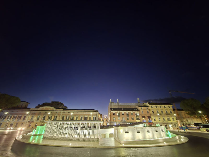 Ieri pomeriggio Piazza Garibaldi è stata restituita alla città di Teramo - Foto