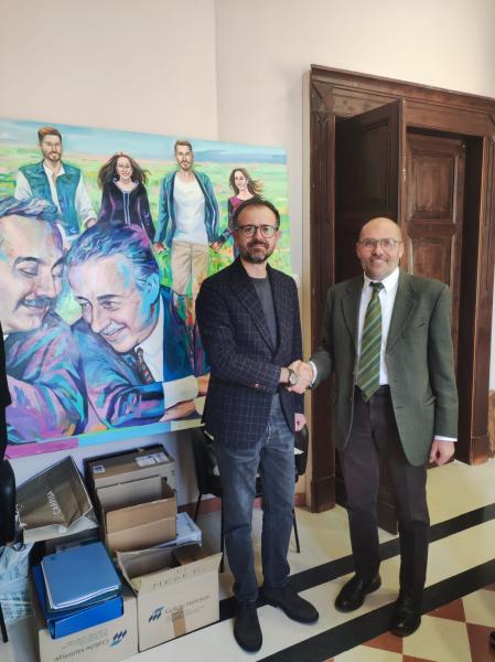 Nereto. Il Sindaco Laurenzi incontra il nuovo Prefetto di Teramo Fabrizio Stelo - Foto