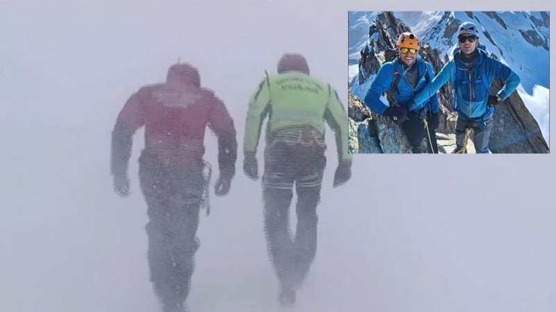 Ritrovati senza vita i due alpinisti rimasti bloccati sul Gran Sasso - Foto