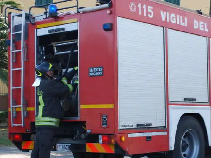 Grave Incendio in un'azienda agricola: proprietario ustionato nel tentativo di spegnere le fiamme - Foto