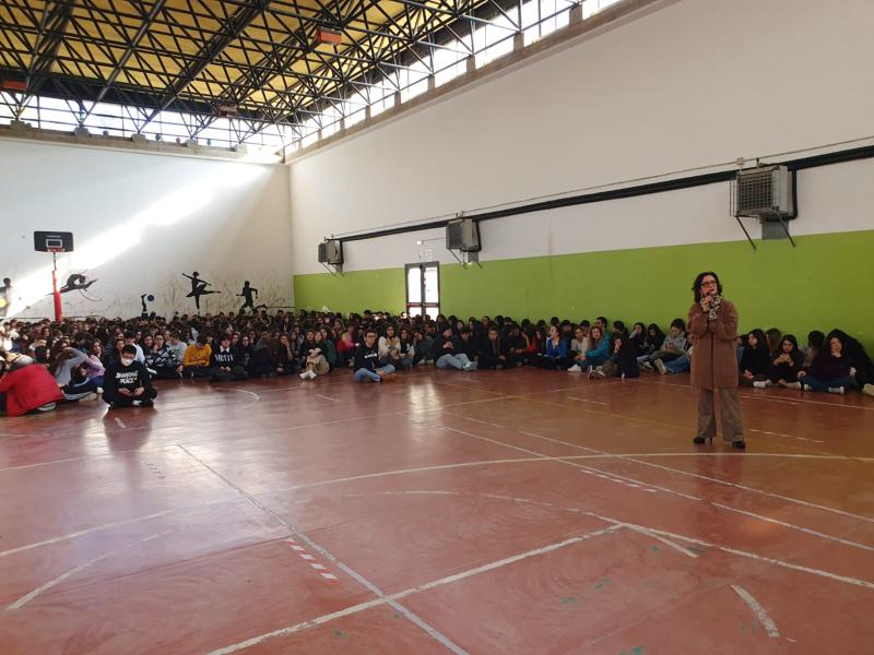 Al Peano Rosa di Nereto un'assemblea d'istituto sul tema della legalità - Foto