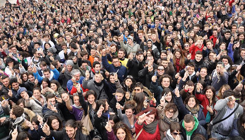 100 giorni all'esame. San Gabriele si riempie di studenti - Foto