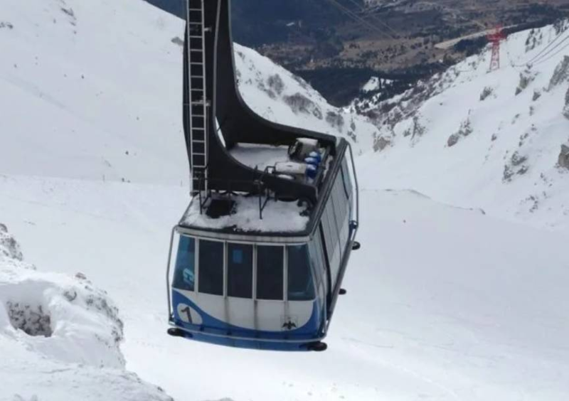 Funivia del Gran Sasso: solo corse di servizio per oggi 16 gennaio - Foto