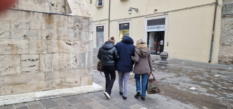 Ritrovato nei pressi del Duomo di Teramo Nicola Ercolani: l'anziano scomparso questa mattina - Foto