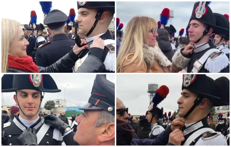 Anche 4 teramani tra i 535 allievi carabinieri che ieri hanno prestato giuramento - Foto