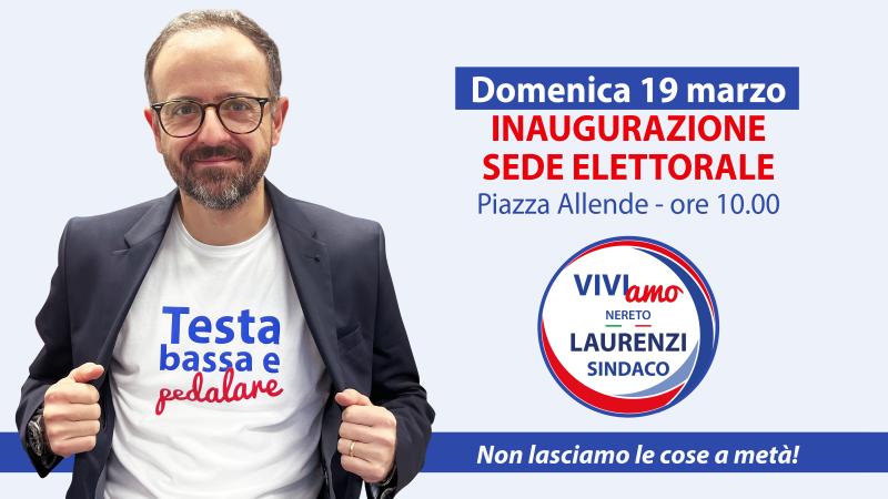 Elezioni comunali Nereto. Domenica 19 marzo "VIVIamo Nereto" inaugura la sede elettorale - Foto