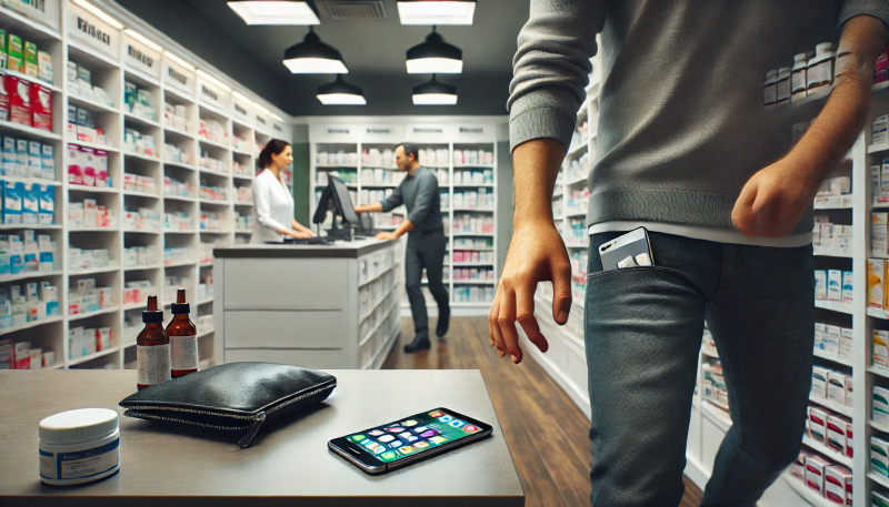 Teramo. Ruba l’iPhone di un cittadino dal bancone di una farmacia - Foto