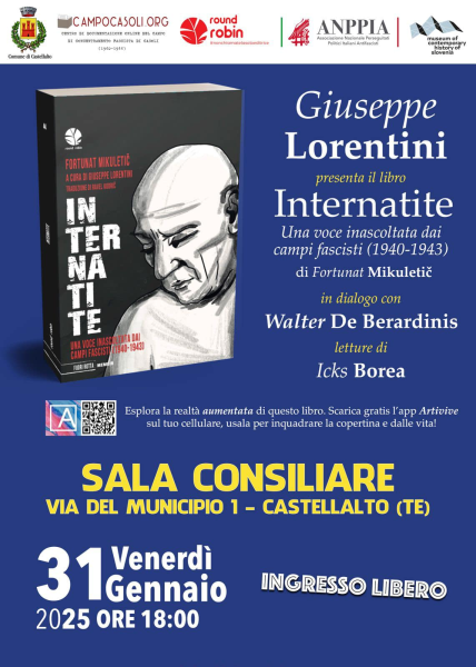 Giornata della memoria. A Castellalto la presentazione del libro “Internatite" di Lorentini - Foto