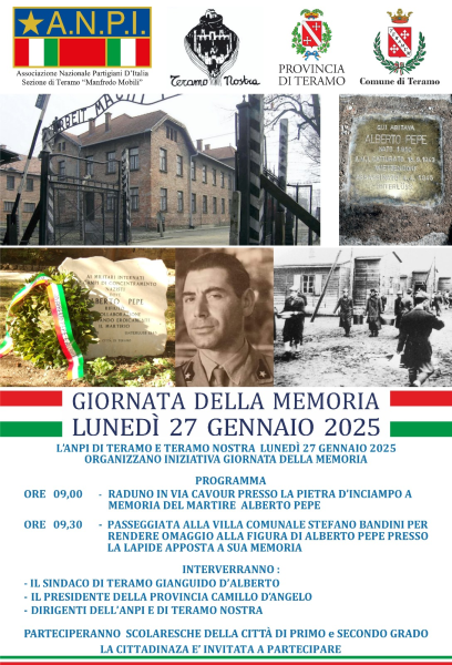 Due appuntamenti domani a Teramo per la giornata della memoria - Foto