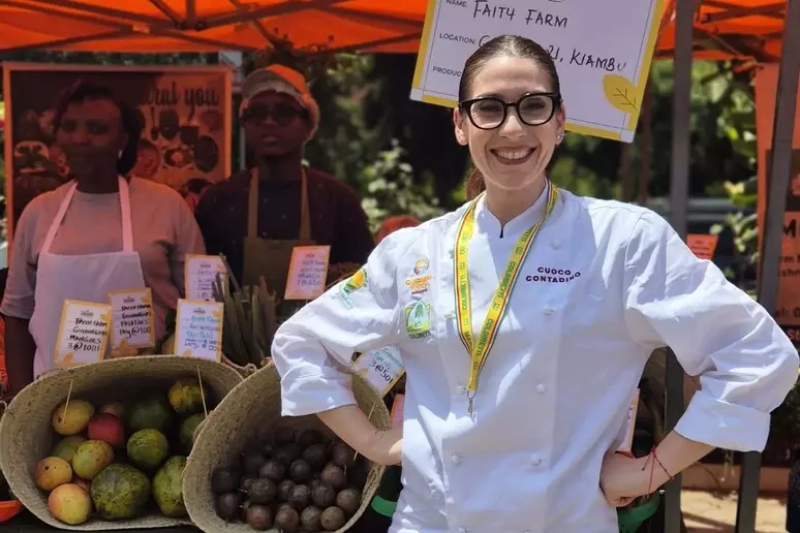 Alessia D’Anselmo porta l’Abruzzo a Nairobi: inaugurato il primo mercato contadino - Foto